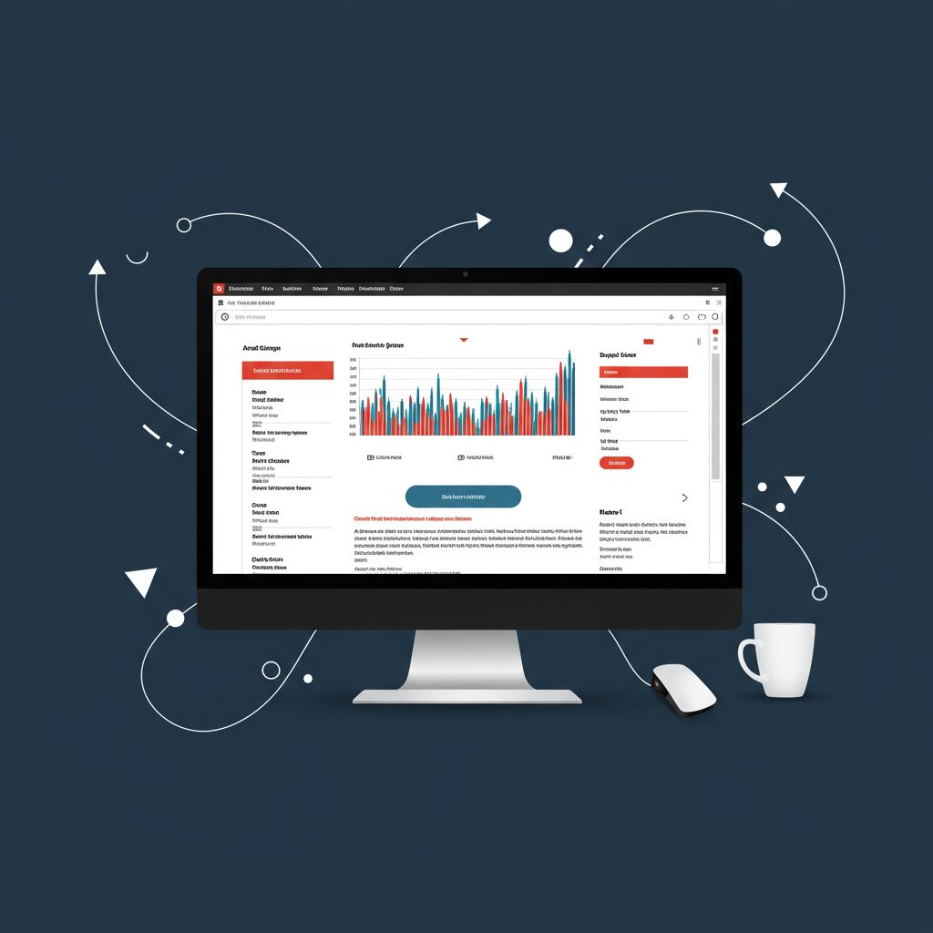 Web sitesi hızlandırma metrikleri olan Core Web Vitals (LCP, INP, CLS) konsepti